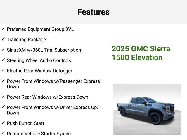 new 2025 GMC Sierra 1500 car, priced at $49,069