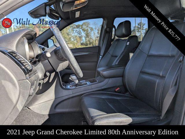 used 2021 Jeep Grand Cherokee car, priced at $25,777