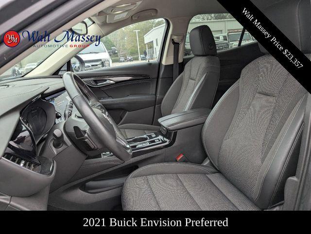 used 2021 Buick Envision car, priced at $23,357