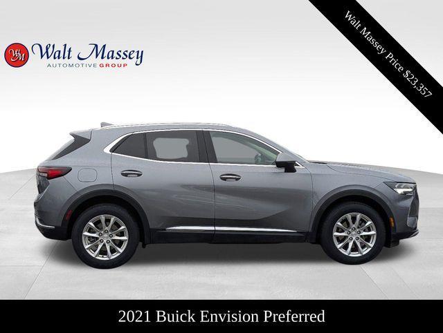 used 2021 Buick Envision car, priced at $23,357