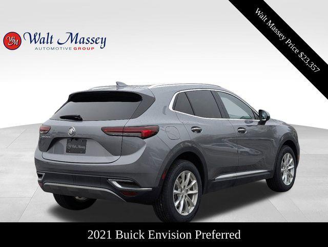 used 2021 Buick Envision car, priced at $23,357