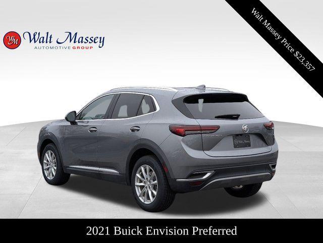 used 2021 Buick Envision car, priced at $23,357