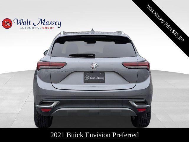 used 2021 Buick Envision car, priced at $23,357