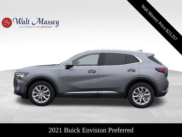 used 2021 Buick Envision car, priced at $23,357