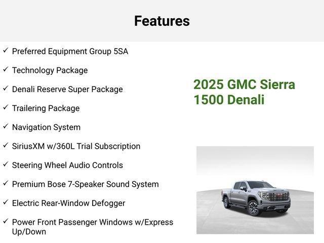 new 2025 GMC Sierra 1500 car, priced at $73,531