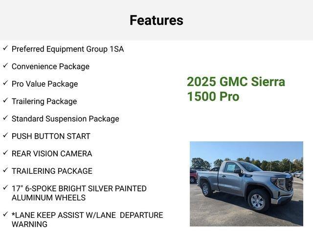 new 2025 GMC Sierra 1500 car, priced at $40,809