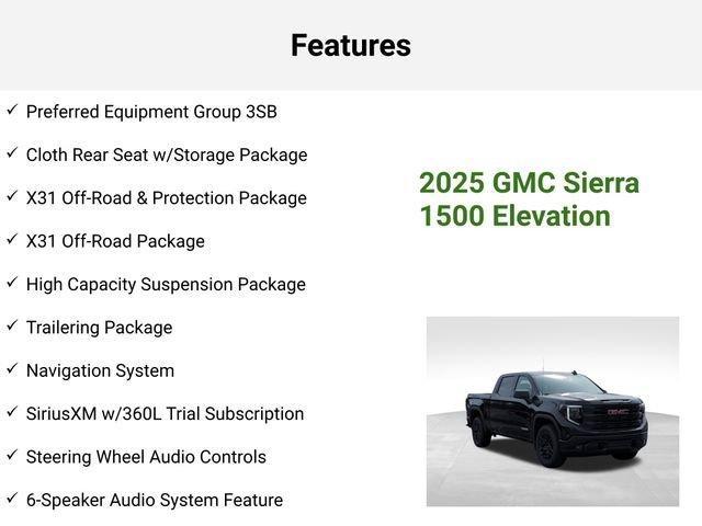 new 2025 GMC Sierra 1500 car, priced at $55,565
