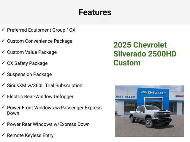 new 2025 Chevrolet Silverado 2500 car, priced at $54,360