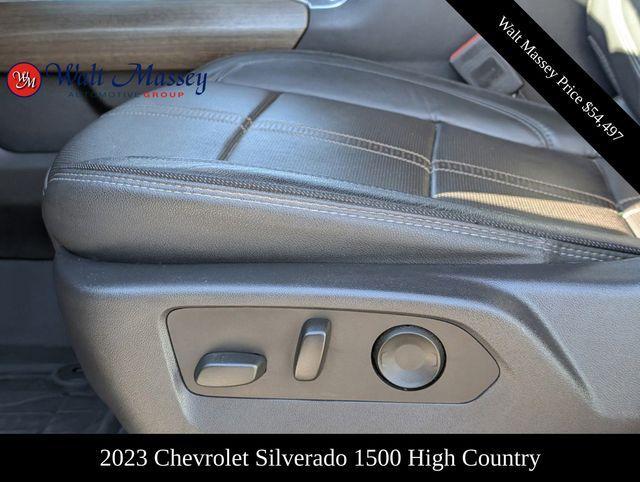 used 2023 Chevrolet Silverado 1500 car, priced at $54,497