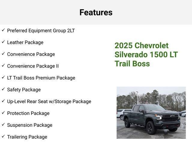 new 2025 Chevrolet Silverado 1500 car, priced at $64,890