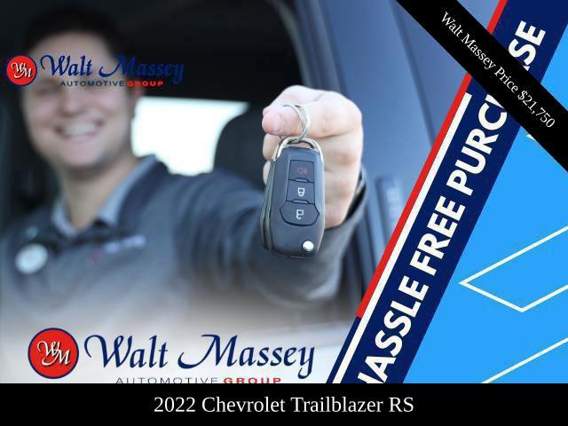 used 2022 Chevrolet TrailBlazer car, priced at $21,750