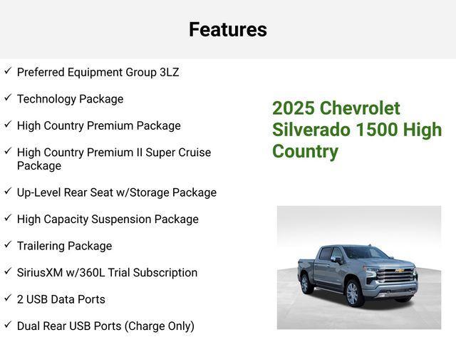 new 2025 Chevrolet Silverado 1500 car, priced at $71,930