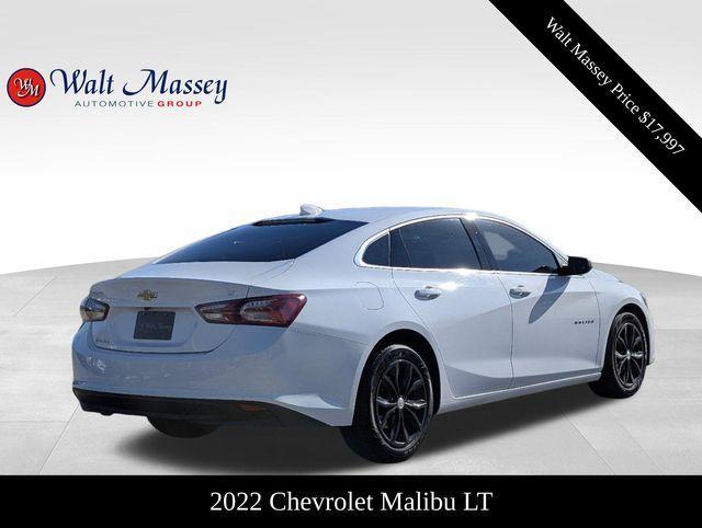 used 2022 Chevrolet Malibu car, priced at $17,997