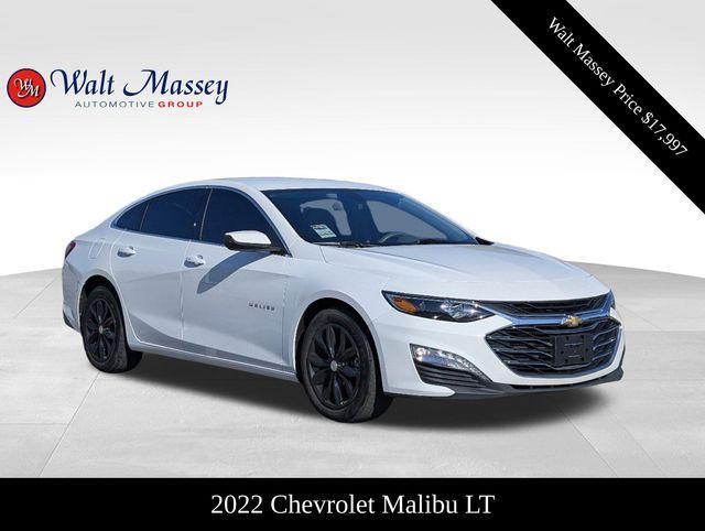 used 2022 Chevrolet Malibu car, priced at $17,997