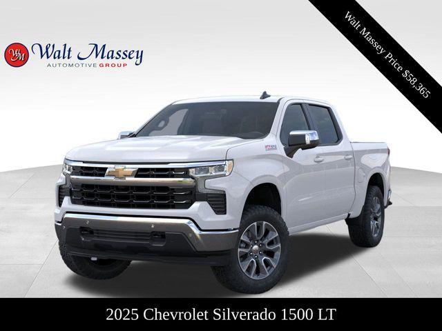 new 2025 Chevrolet Silverado 1500 car, priced at $58,365