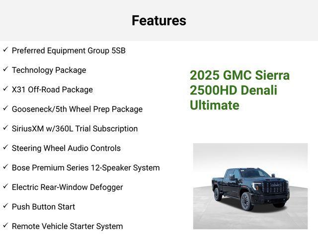 new 2025 GMC Sierra 2500 car, priced at $89,265