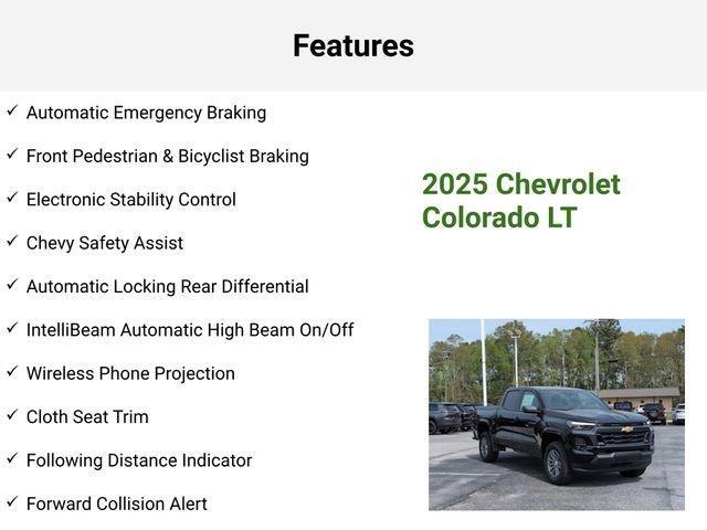 new 2025 Chevrolet Colorado car, priced at $41,663