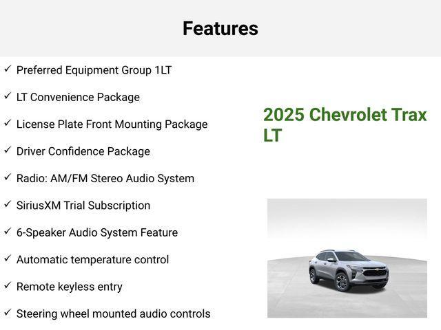 new 2025 Chevrolet Trax car, priced at $25,765