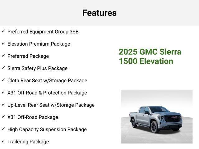 new 2025 GMC Sierra 1500 car, priced at $58,763