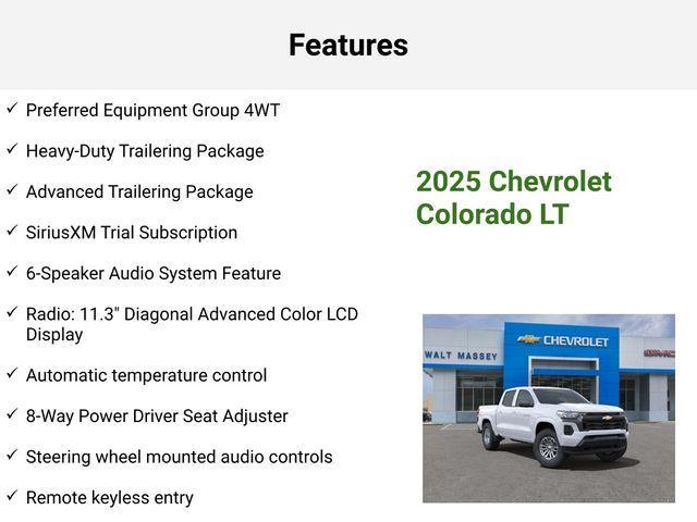 new 2025 Chevrolet Colorado car, priced at $40,642