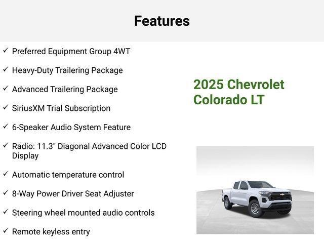 new 2025 Chevrolet Colorado car, priced at $40,392