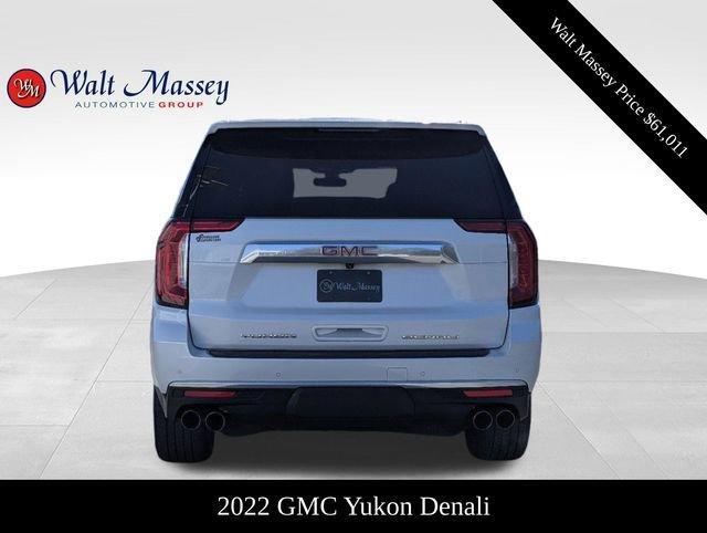 used 2022 GMC Yukon car, priced at $61,011