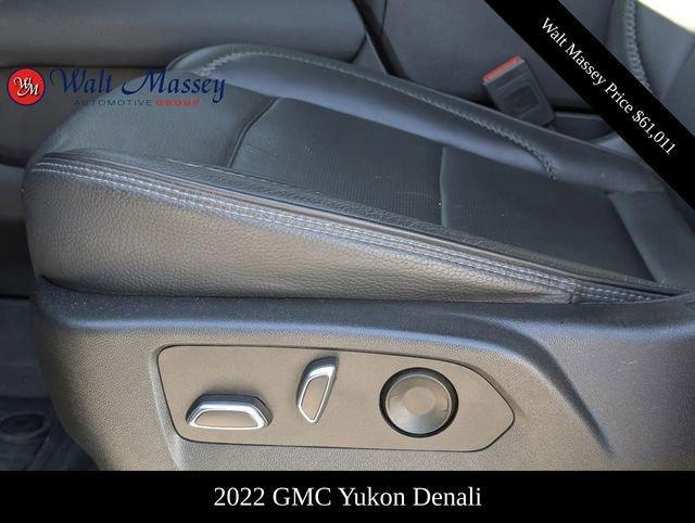 used 2022 GMC Yukon car, priced at $61,011