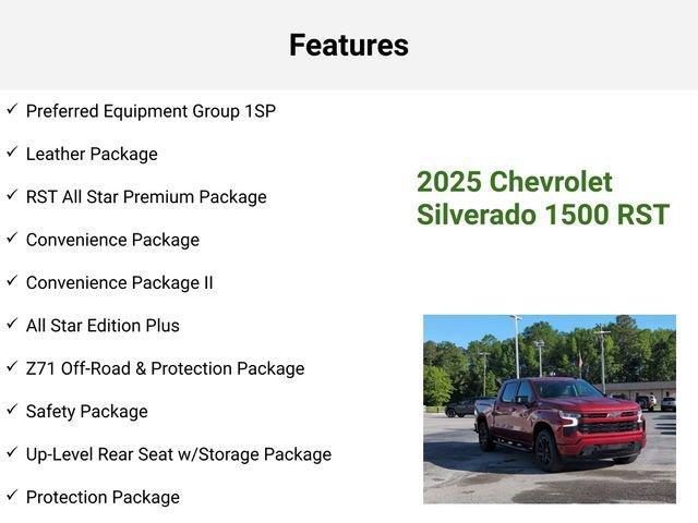 new 2025 Chevrolet Silverado 1500 car, priced at $59,464