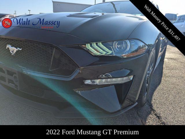 used 2022 Ford Mustang car, priced at $31,497