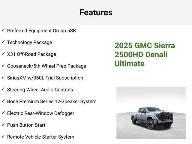 new 2025 GMC Sierra 2500 car, priced at $92,416