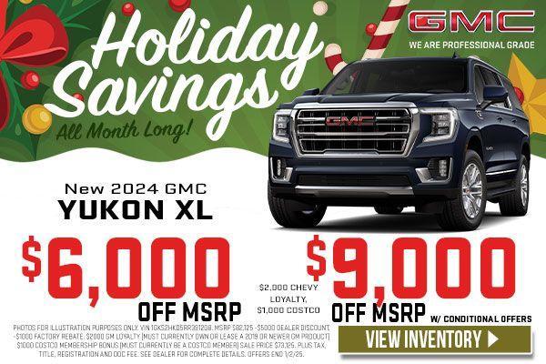 new 2024 GMC Yukon car, priced at $64,290