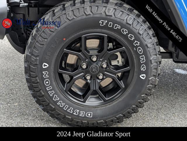new 2024 Jeep Gladiator car, priced at $46,675