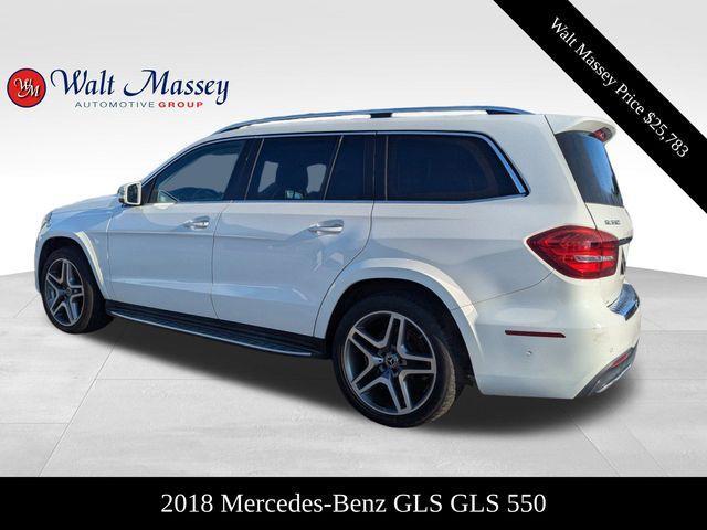 used 2018 Mercedes-Benz GLS 550 car, priced at $25,783