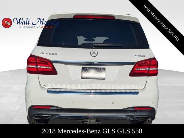 used 2018 Mercedes-Benz GLS 550 car, priced at $25,783