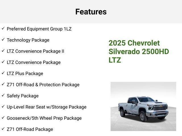 new 2025 Chevrolet Silverado 2500 car, priced at $64,898