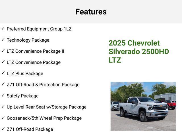 new 2025 Chevrolet Silverado 2500 car, priced at $67,376