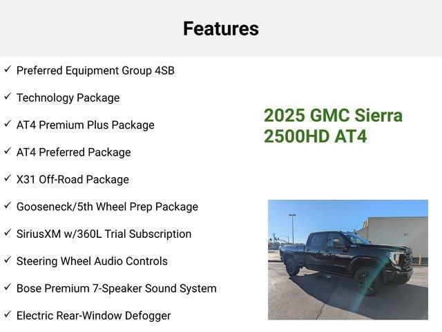 new 2025 GMC Sierra 2500 car, priced at $85,377