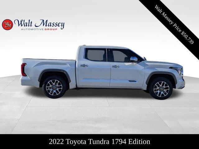 used 2022 Toyota Tundra car, priced at $50,739