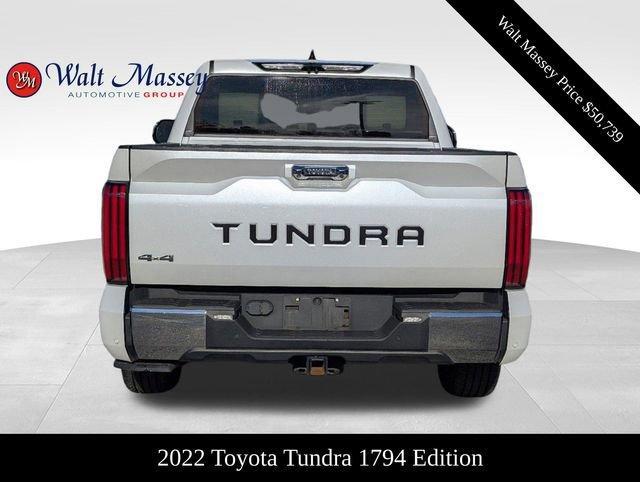 used 2022 Toyota Tundra car, priced at $50,739