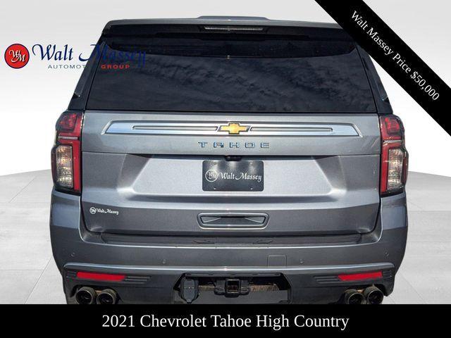 used 2021 Chevrolet Tahoe car, priced at $50,000