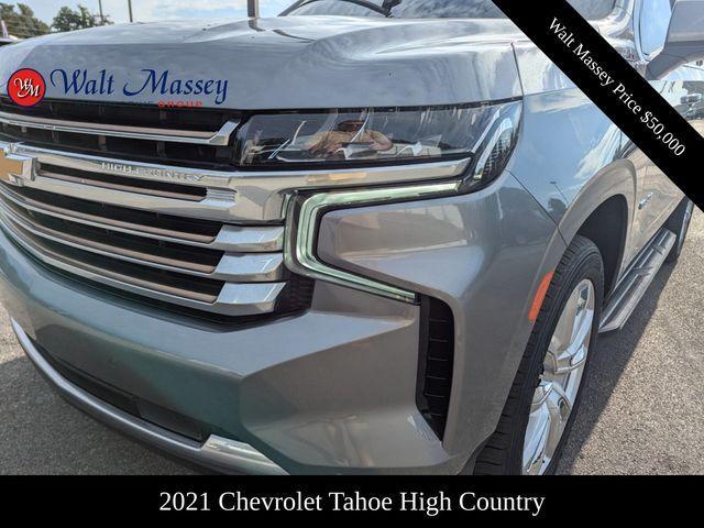 used 2021 Chevrolet Tahoe car, priced at $50,000