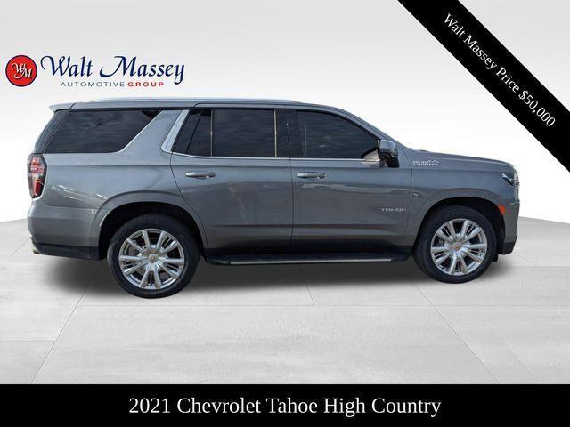 used 2021 Chevrolet Tahoe car, priced at $50,000