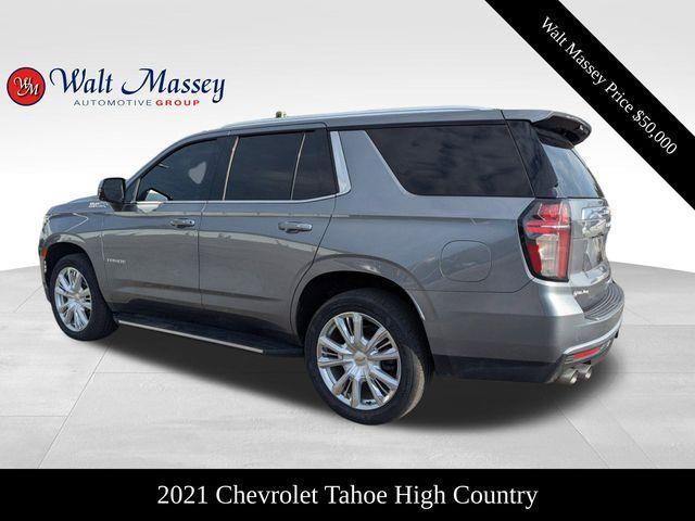 used 2021 Chevrolet Tahoe car, priced at $50,000