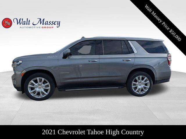 used 2021 Chevrolet Tahoe car, priced at $50,000