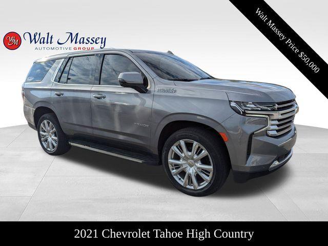 used 2021 Chevrolet Tahoe car, priced at $50,000