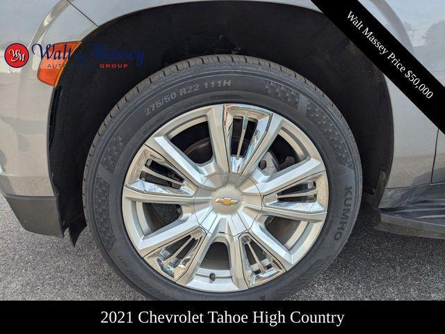 used 2021 Chevrolet Tahoe car, priced at $50,000