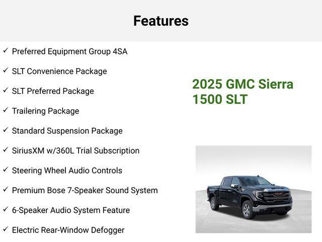 new 2025 GMC Sierra 1500 car, priced at $54,540