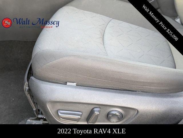 used 2022 Toyota RAV4 car, priced at $25,098