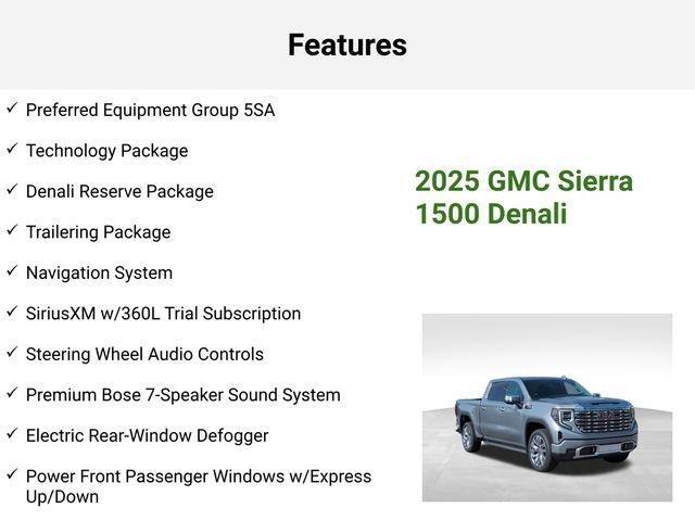 new 2025 GMC Sierra 1500 car, priced at $67,500