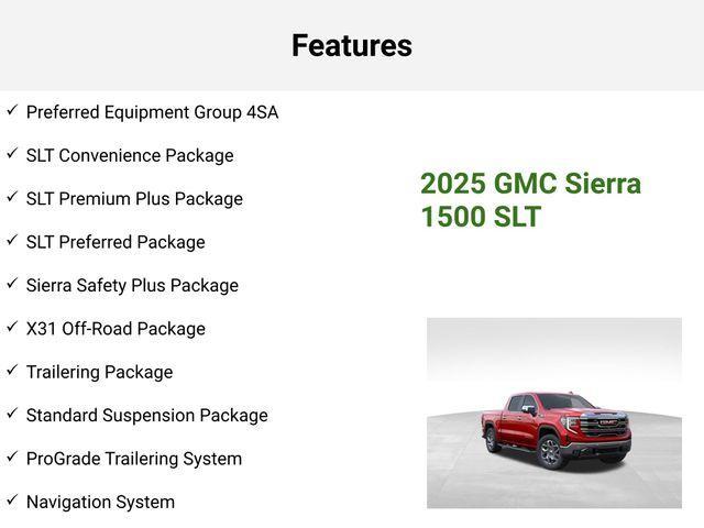 new 2025 GMC Sierra 1500 car, priced at $60,602